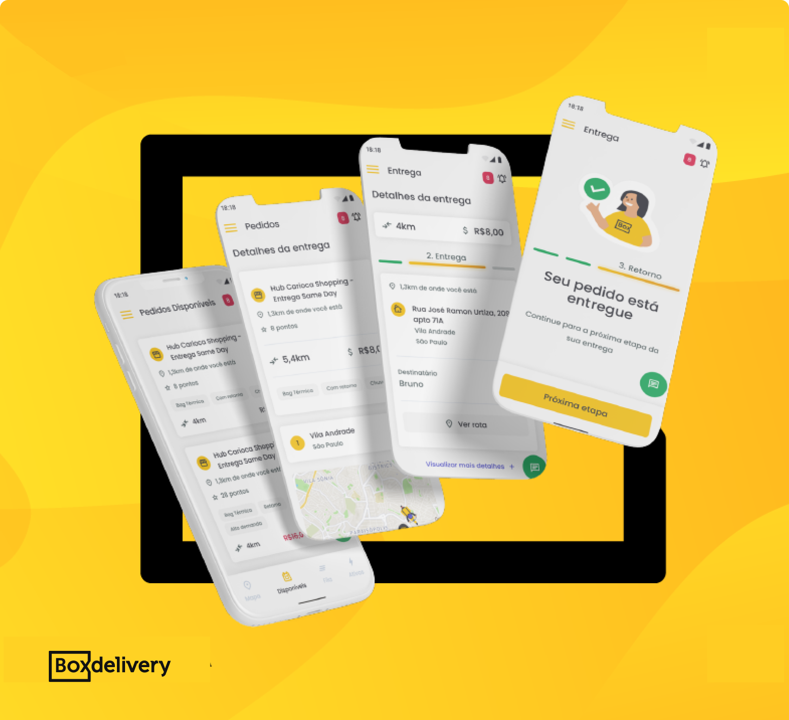 Box Delivery – Aplicativo para Entregadores com Foco em Usabilidade e Performance