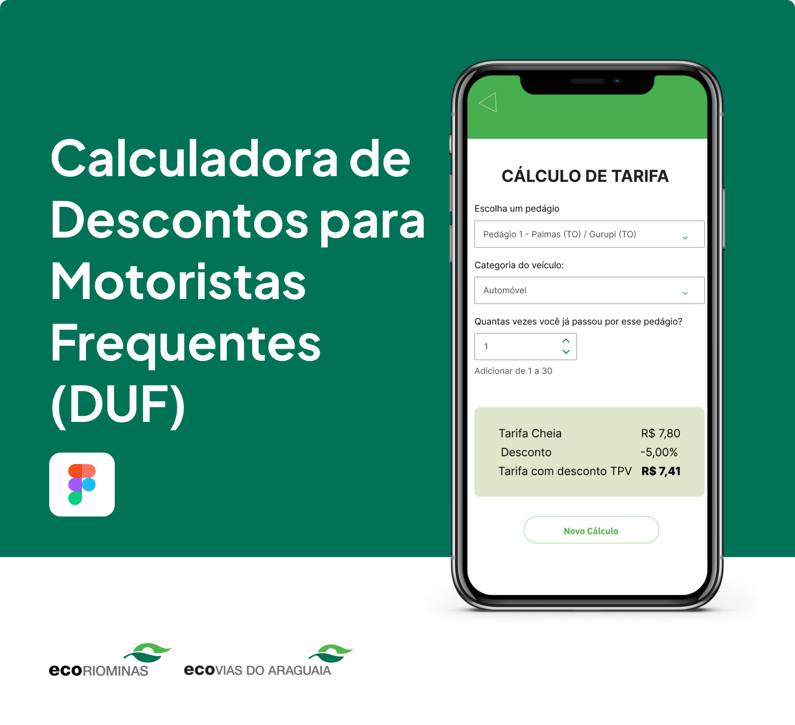 Calculadora de Descontos para Motoristas Frequentes (DUF)
